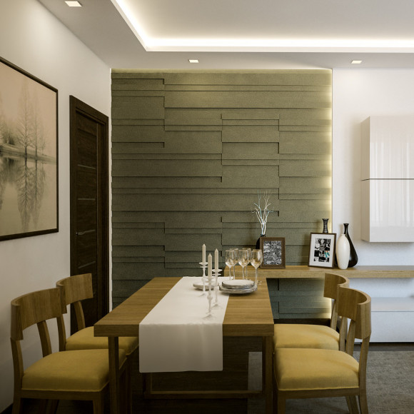 3D гипсовые панели DECO LINE MODERN M-07