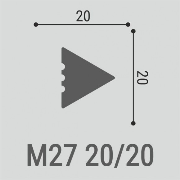 Молдинг Bellо-Deco XPS М 27