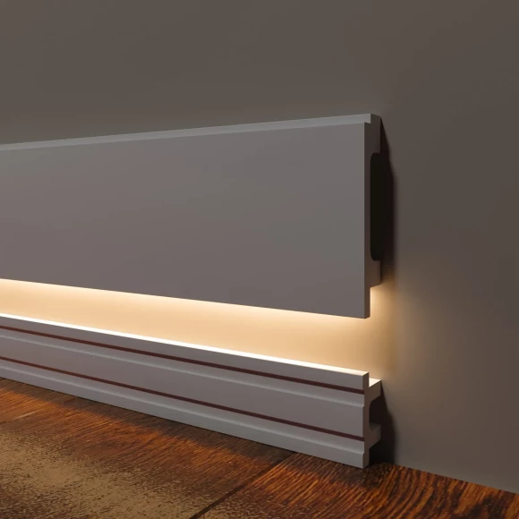 Плинтус из дюрополимера Decor Dizayn DD723