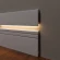 Плинтус из дюрополимера Decor Dizayn DD723