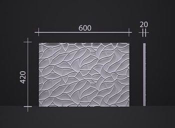 3D гипсовые панели DECO LINE MODERN M-39 3D гипсовые панели DECO LINE MODERN M-39