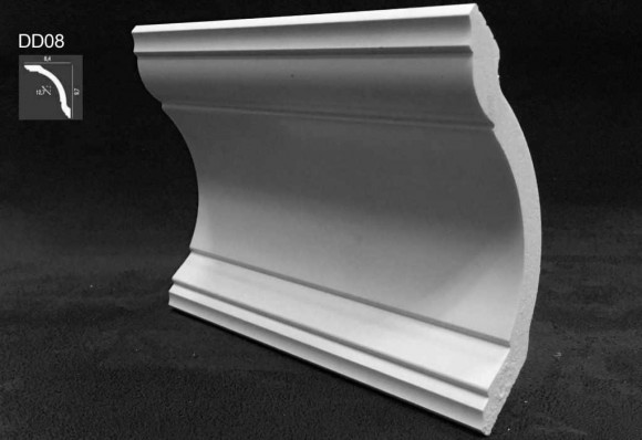 Карниз из дюрополимера Decor Dizayn DD08