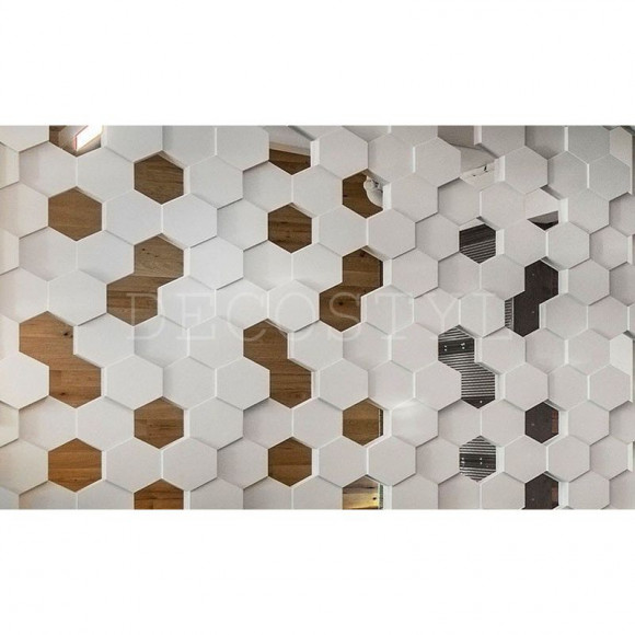 Гипсовые 3D-перегородки DecoStyl Hive Гипсовые 3D-перегородки DecoStyl Hive