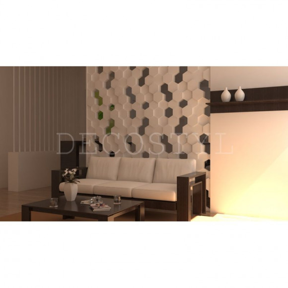 Гипсовые 3D-перегородки DecoStyl Hive Гипсовые 3D-перегородки DecoStyl Hive