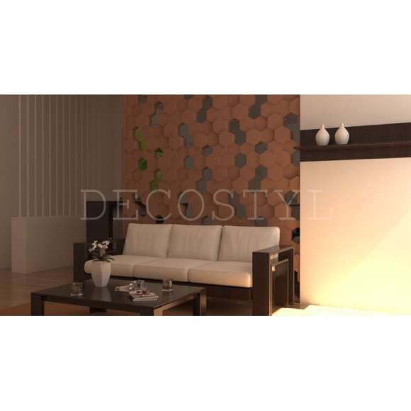 Гипсовые 3D-перегородки DecoStyl Hive Гипсовые 3D-перегородки DecoStyl Hive
