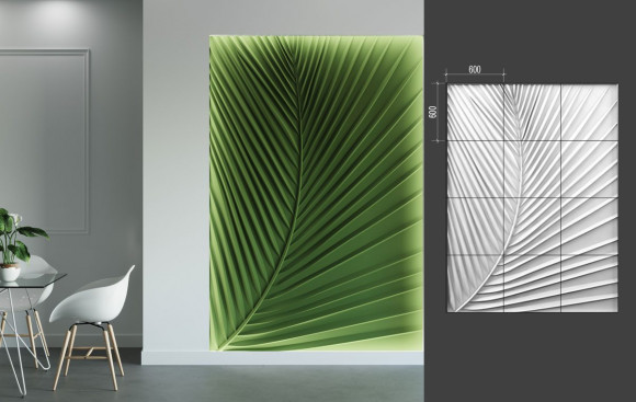 Барельеф Deco Line LEAF