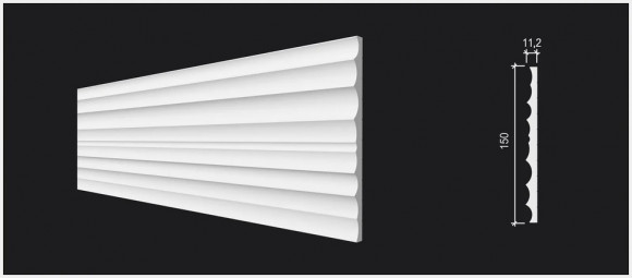 Панель из дюрополимера Decor Dizayn DD923(3m)
