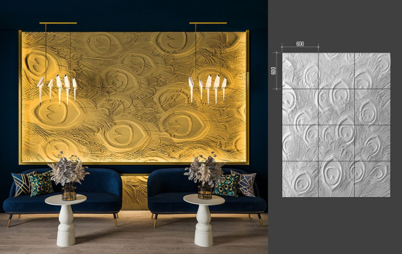 Барельеф Deco Line HARMONY