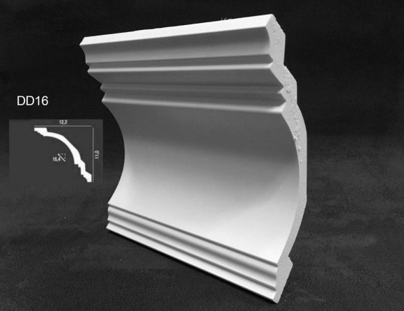 Карниз из дюрополимера Decor Dizayn DD16