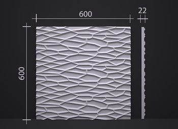 3D гипсовые панели DECO LINE MODERN M-27