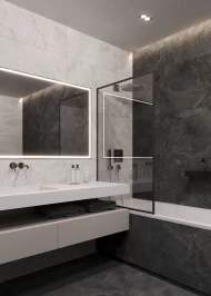 Керамогранит матовый STARO Bogema Galla Bianco 60x120 Matt