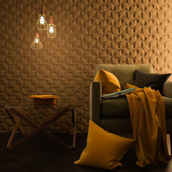 3D гипсовые панели DECO LINE MODERN M-43