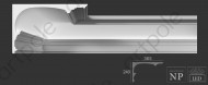 Световой карниз гипсовый ARTPOLE SKTL15