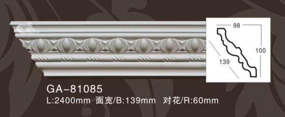 Лепнина ARTFLEX NEW GA-81085 Карниз с орнаментом