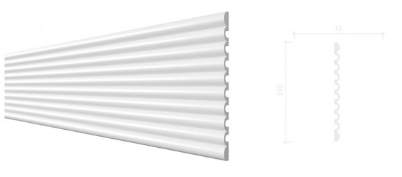 Панель из дюрополимера Decor Dizayn DD910(3m)