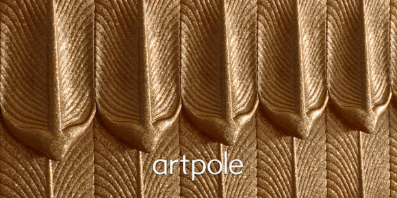 Настенная панель 3D из гипса ARTPOLE PERO