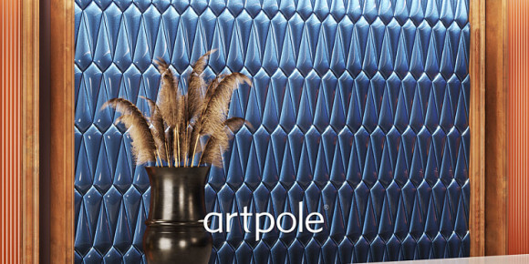 Настенная панель 3D из гипса ARTPOLE FRANK