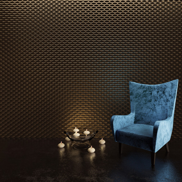 3D гипсовые панели DECO LINE MODERN M-15