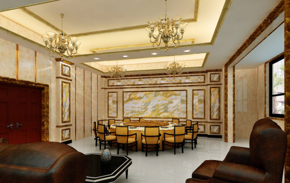 Мрамор (имитация) стеновая панель Golden Cream 282A