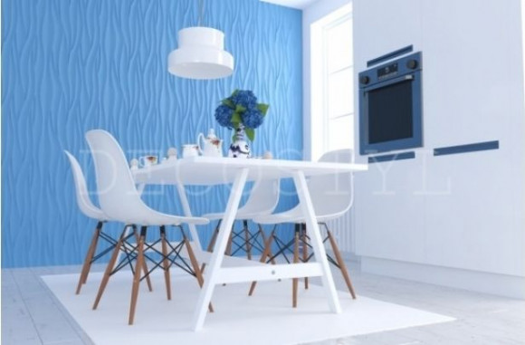 Гипсовая 3D-панель DecoStyl Нежная волна