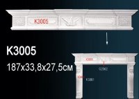 Лепнина Perfect K3005+G2062 Портал для камина