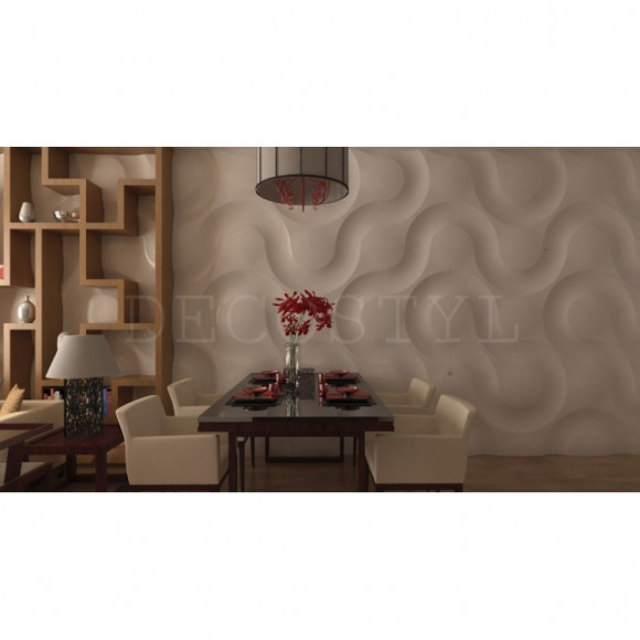 Гипсовая 3D-панель DecoStyl Аливия