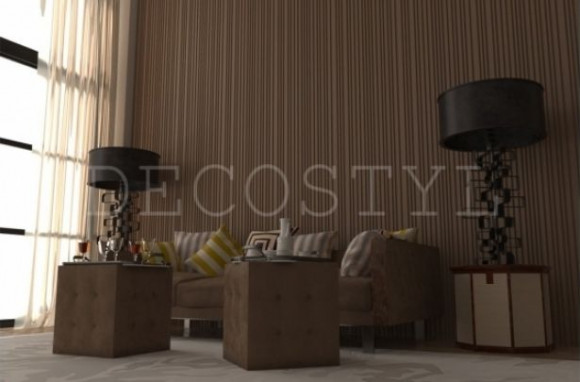 Гипсовая 3D-панель DecoStyl Полосы Тикс