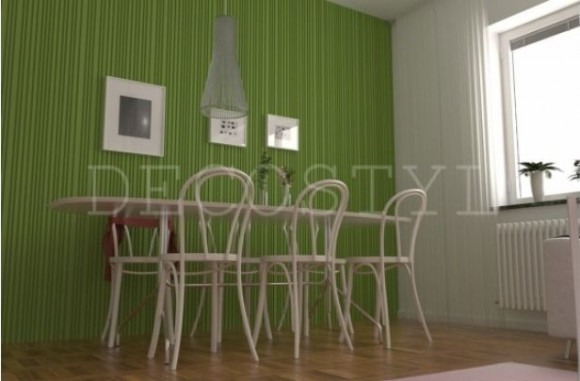 Гипсовая 3D-панель DecoStyl Полосы Тикс