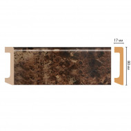 Decomaster D235-713 ШК/20 Цветной напольный плинтус