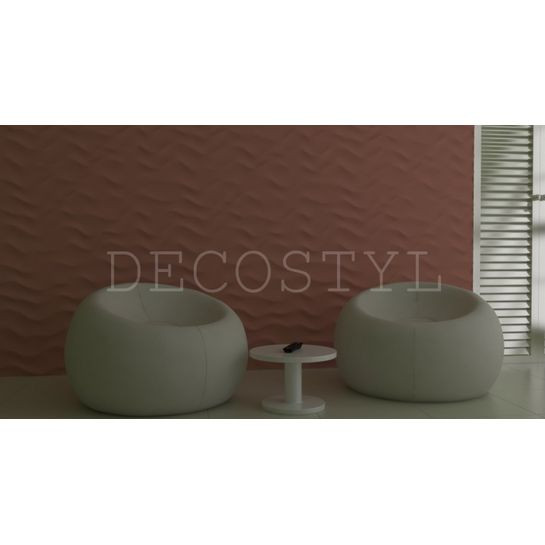 Гипсовая 3D-панель DecoStyl Крупная волна Гипсовая 3D-панель DecoStyl Крупная волна