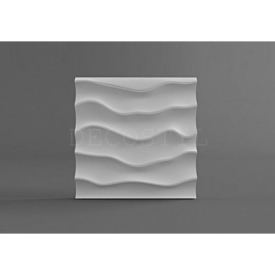 Гипсовая 3D-панель DecoStyl Крупная волна Гипсовая 3D-панель DecoStyl Крупная волна