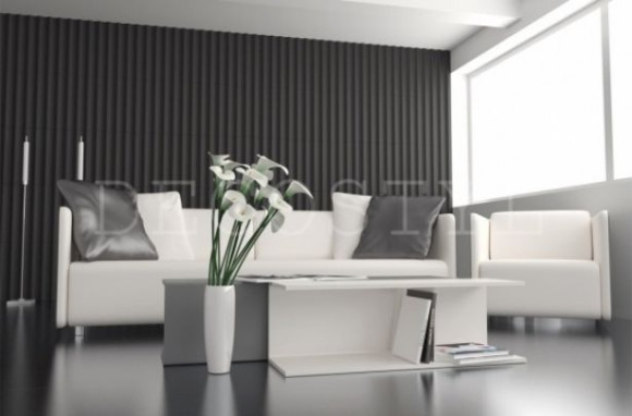 Гипсовая 3D-панель DecoStyl Рейка вогнутая Гипсовая 3D-панель DecoStyl Рейка вогнутая