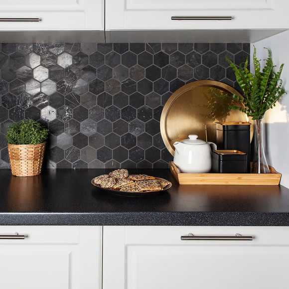 Мозаика Wild Stone Hexagon VBsP 64x74 (305x305x8), натуральный мрамор