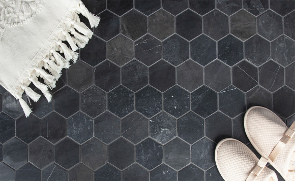 Мозаика Wild Stone Hexagon VBsP 64x74 (305x305x8), натуральный мрамор