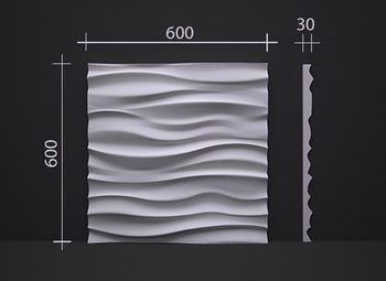 3D гипсовые панели DECO LINE MODERN M-31