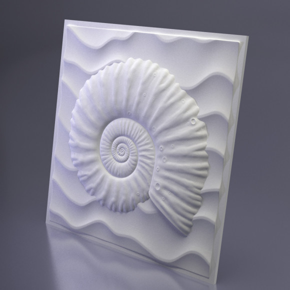 Дизайнерская панель 3D из гипса ARTPOLE UNDERWATER