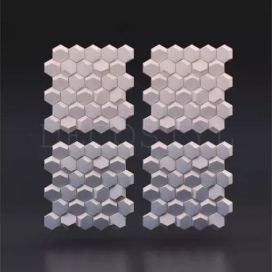 Гипсовая 3D-панель DecoStyl Улей Гипсовая 3D-панель DecoStyl Улей