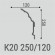 Карниз Bellо-Deco XPS К 20