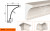 Фасадный карниз LepninaPlast КВ-350/2