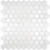 Мозаика Vidrepur Hexagon Colors № 100 (на сетке)