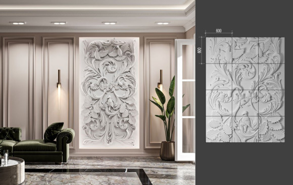 Барельеф Deco Line SYMMETRIC MELODY