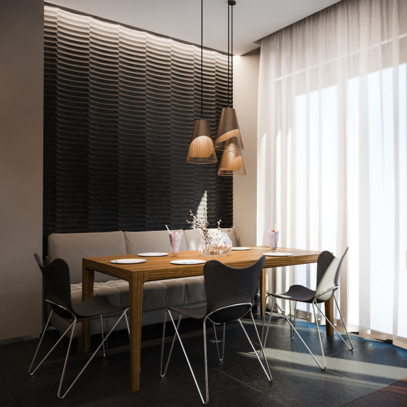 3D гипсовые панели DECO LINE MODERN M-42