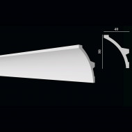 Карниз из дюрополимера Decor Dizayn DD512