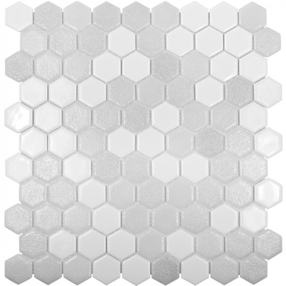 Мозаика Vidrepur Hexagon Colors № 100/514 (на сетке) Мозаика Vidrepur Hexagon Colors № 100/514 (на сетке)