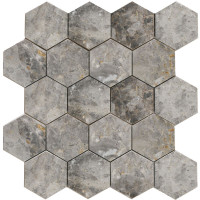 Мозаика Wild Stone Hexagon LgP 74x74 (270x305x9), натуральный мрамор