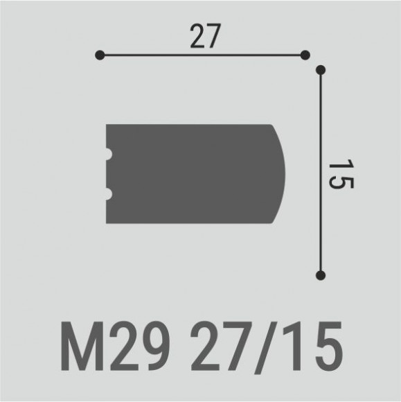 Молдинг Bellо-Deco XPS М 29