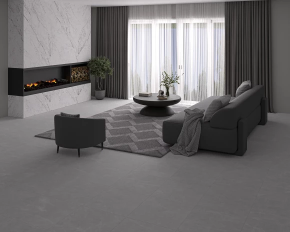 Керамогранит матовый STARO Silk Alpine Bianco 60x60 Matt