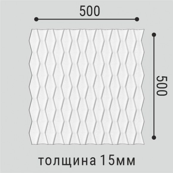 Панель стеновая Bellо-Deco Polymer СП 17