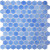 Мозаика Vidrepur Hexagon Colors № 110 (на сетке)