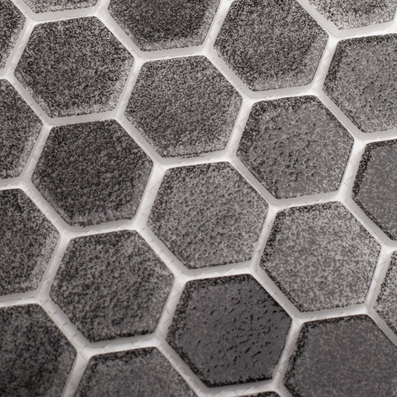 Мозаика Vidrepur Hexagon Colors № 509 (на сетке)